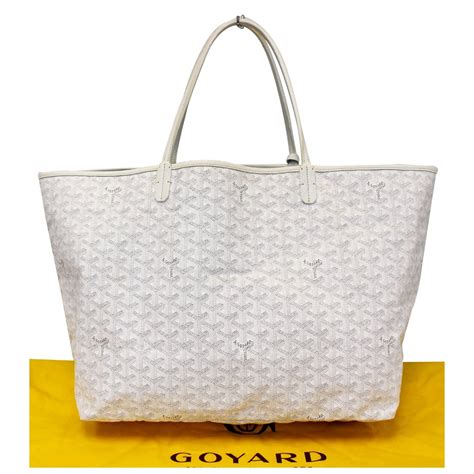 goyard white tote gm|Goyard gm tote price.